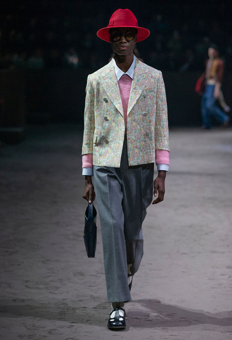 La vuelta al cole de Gucci Fall 2020 Menswear