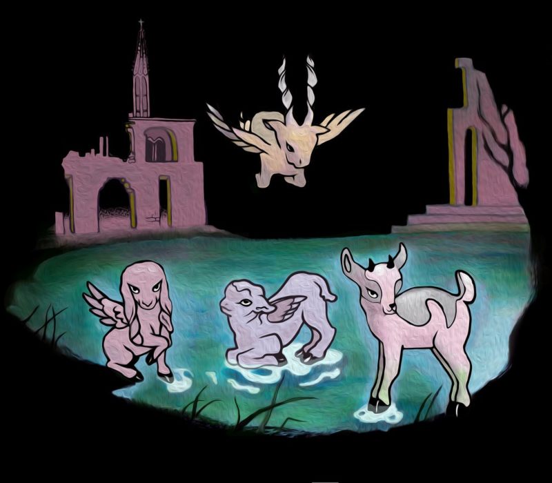 Pepa Salazar x Lorena Prain crean seres góticos adorables