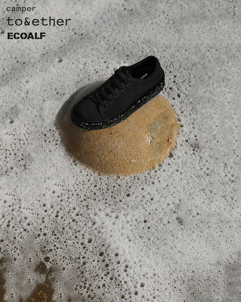 La zapatilla más sostenible de Camper x Ecoalf