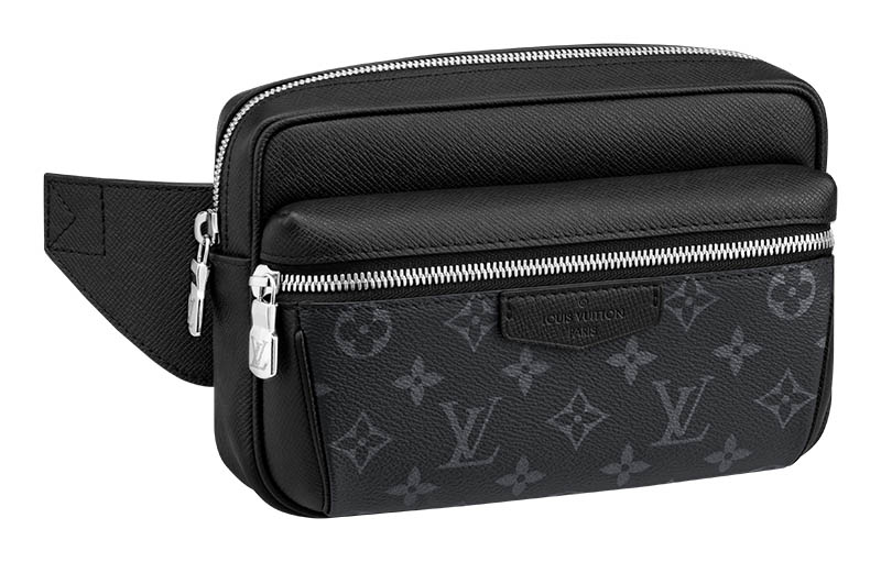 riñonera louis vuitton negra