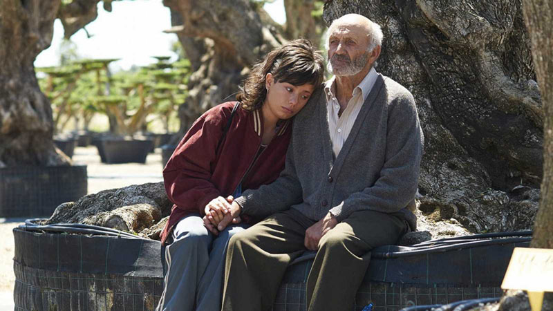 Leticia Dolera: foto promocional de la película El olivo.