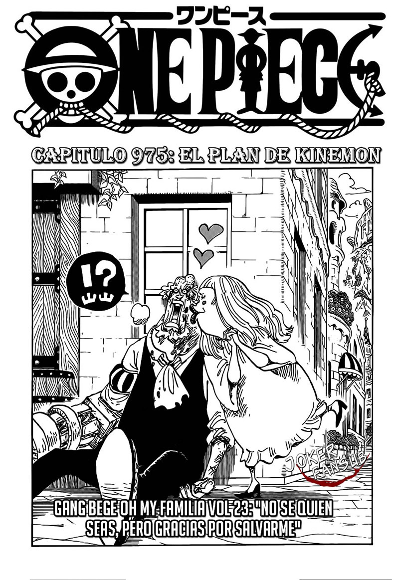 Capítulo 978 de One Piece manga