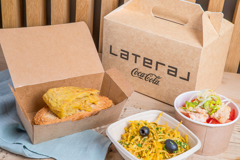 Restaurantes delivery en Madrid: Lateral