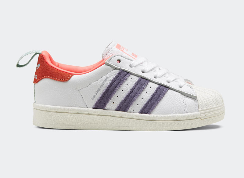 adidas originals superstar x girls are awesome sneakers