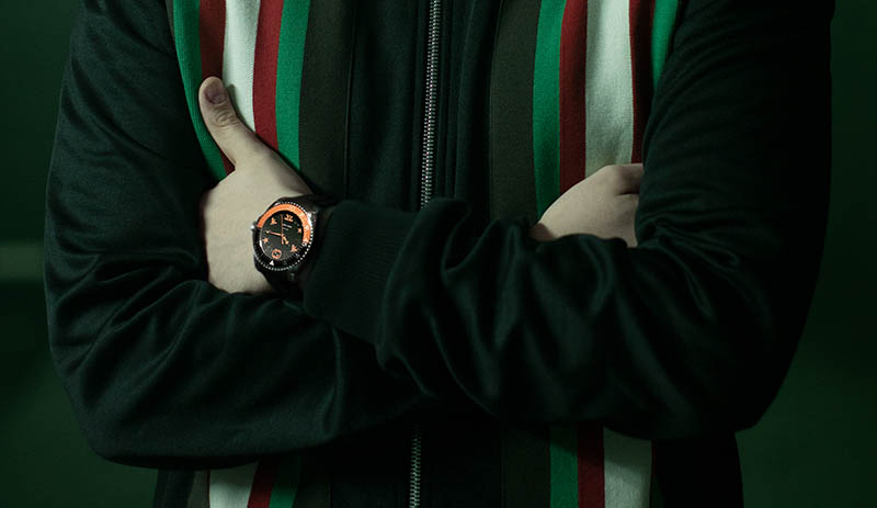 Reloj Gucci Dive en colaboración con Fnatic