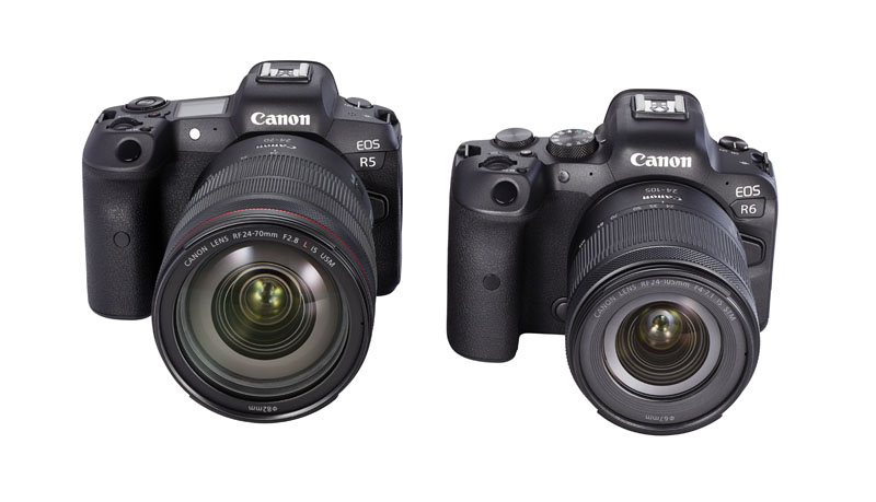 Nuevas Canon Eos R5 y R6: Especificaciones y precios