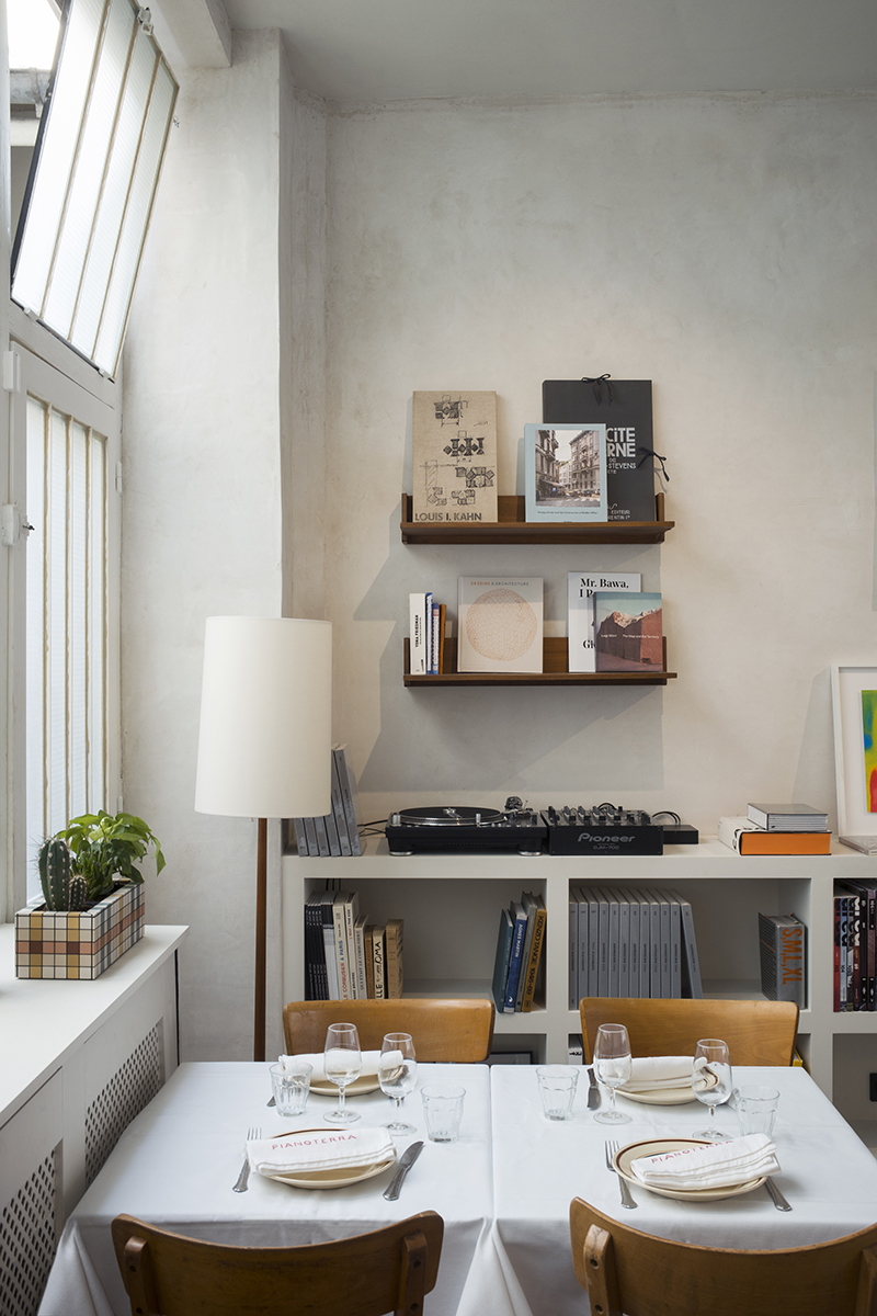 Pianoterra, el restaurante italiano de LAN Architecture