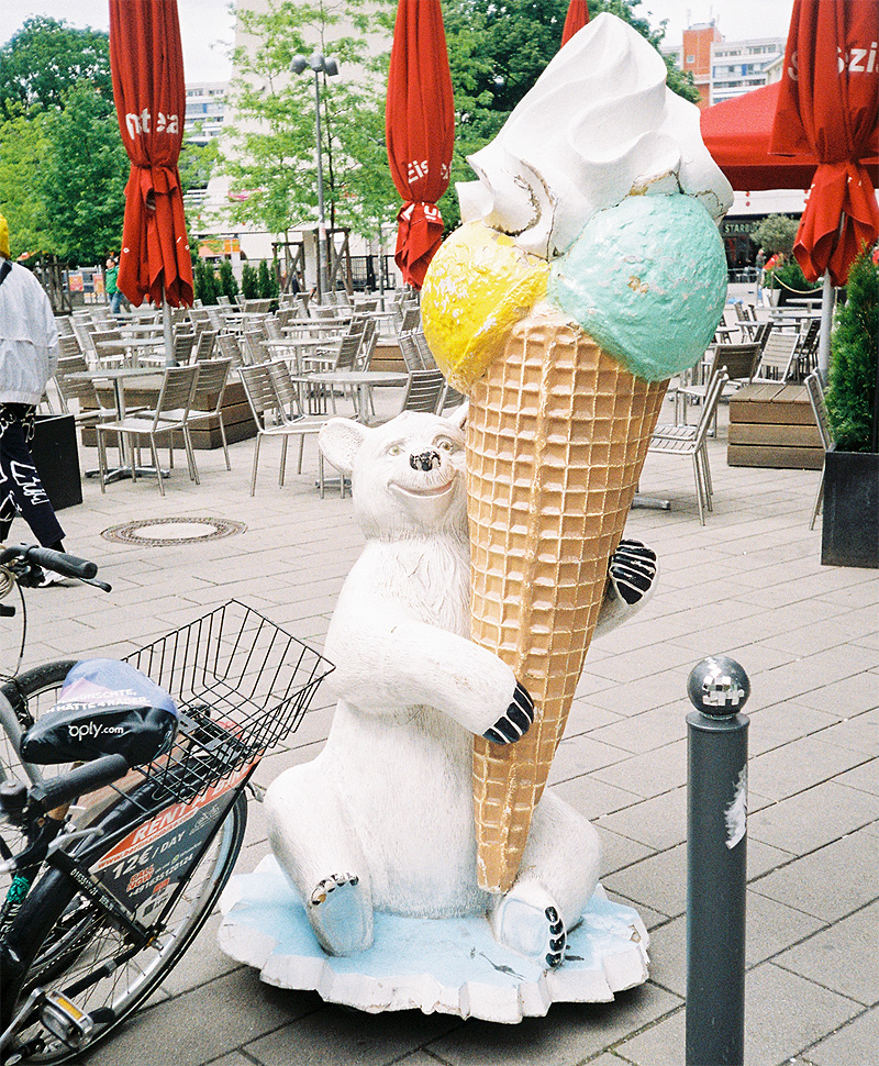 Los helados gigantes de Rocío Aguirre
