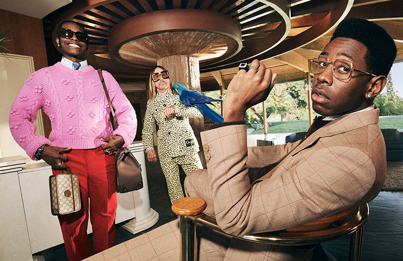 Iggy Pop, ASAP Rocky y Tyler, The Creator: Gucci Tailoring