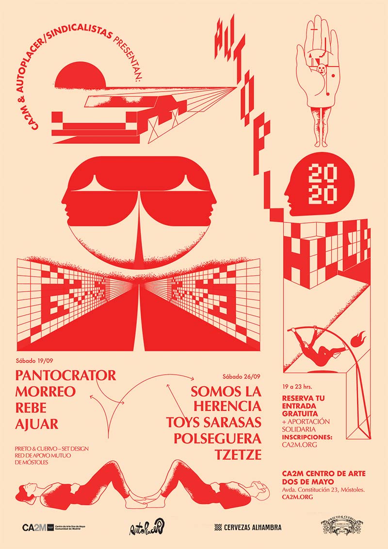 autoplacer 2020 cartel pantocrator rebe festival underground mósteles cartel