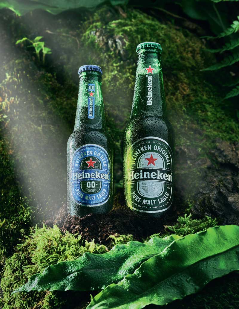 Heineken, la cerveza verde que se hace con el poder del sol