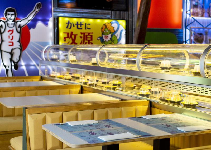 Running Sushi in Osaka: La Barra libre que gira en Madrid