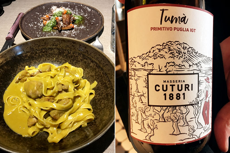 Trattoria Fokacha: pasta fresca, carne y vino italianos por copas