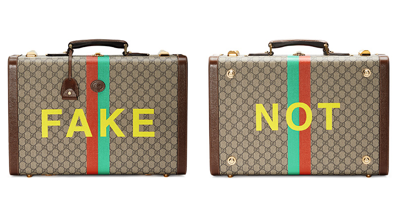 Gucci Fake Not, la respuesta de Alessandro Michele a las falsificaciones