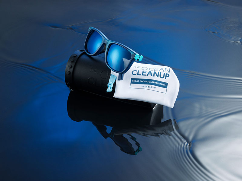 Las gafas de sol que limpian el oceáno