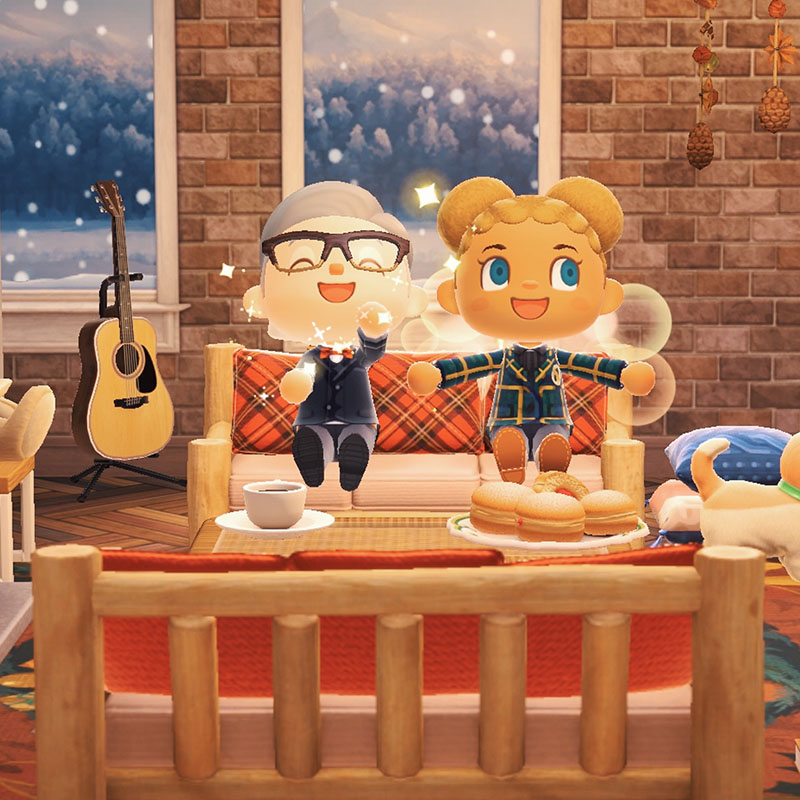 Tommy Hilfiguer AW20 en Animal Crossing: New Horizons árbol Tommy Forest