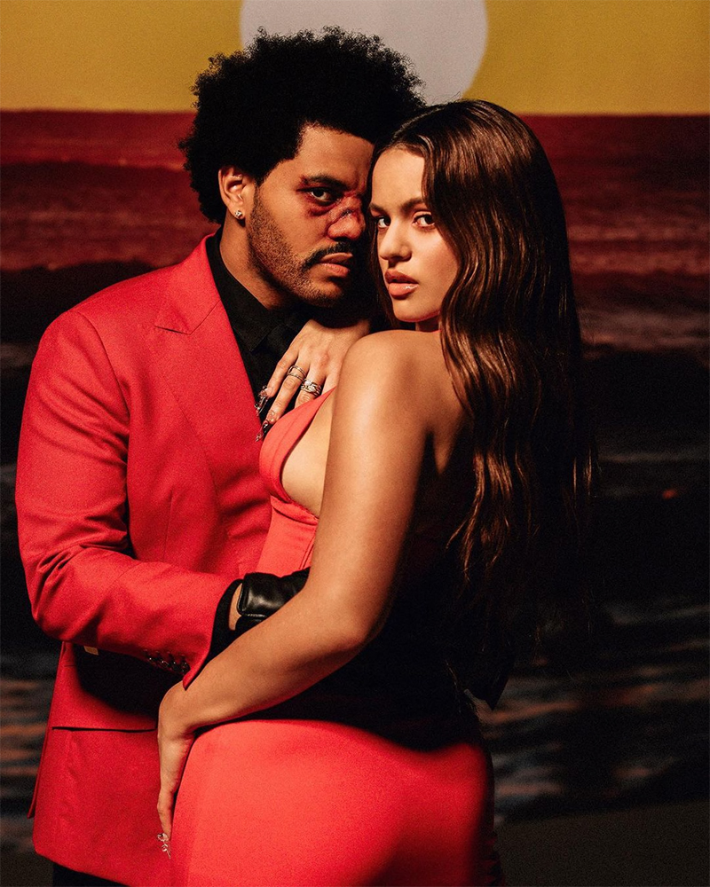 Rosalía y The Weeknd juntos en Blinding Lights Remix