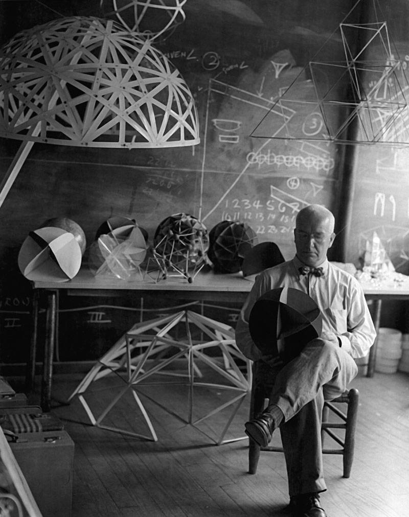 Exposición Buckminster Fuller de Fundación Telefónica