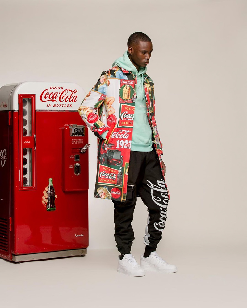 El archivo de Coca-Cola se convierte en streetwear