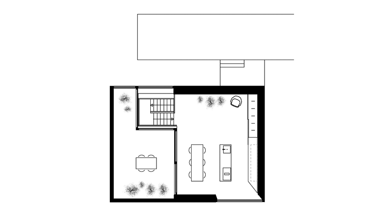 Casa flotante i29 Architects: planos de la vivienda