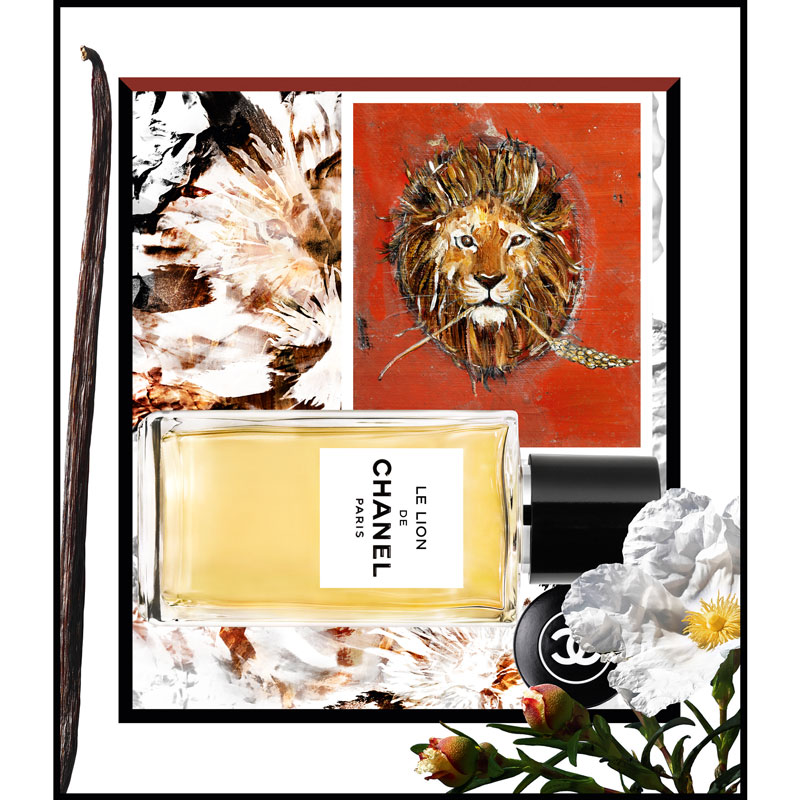 le lion chanel perfume publicidad