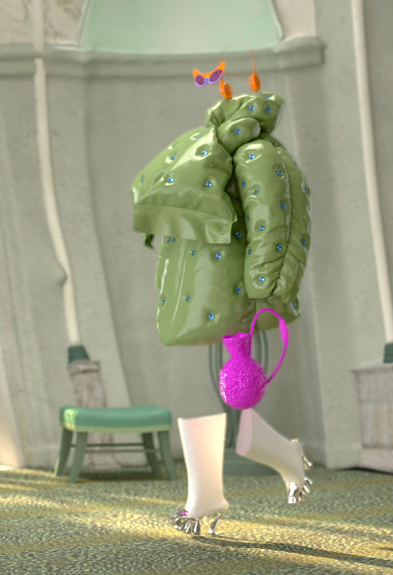 Alphonse Maitrepierre Couture SS21 desfile 3d digital