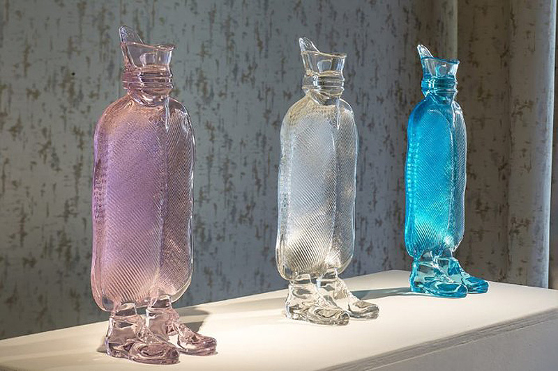 Glasstress - escultura creada con la técnica del vidrio soplado