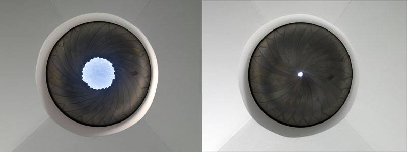 Deca Architecture Hourglass Corral: tragaluz como lente de cámara