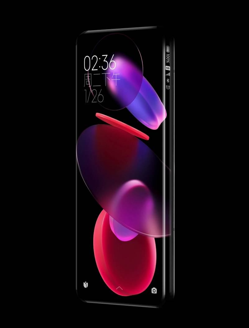 Xiaomi y su móvil con pantalla en cascada de cuatro curvas