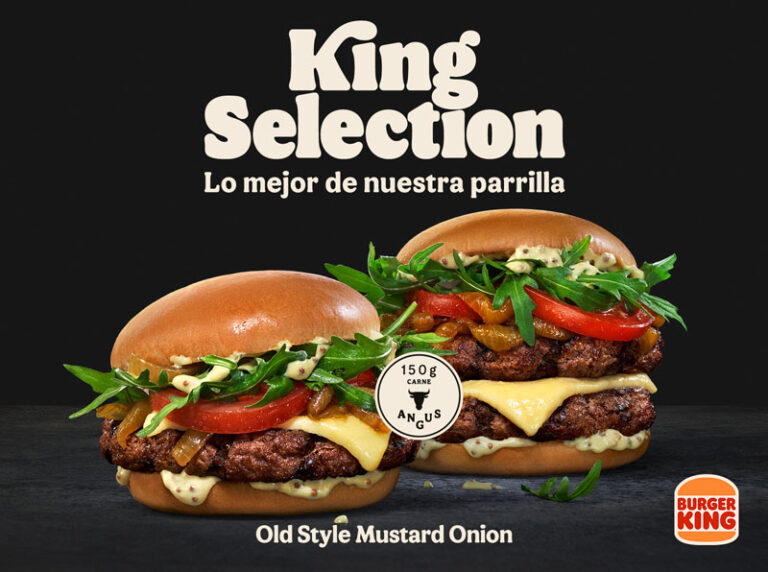 King Selection Old Style Mustard Onion de Burger King todo un acierto