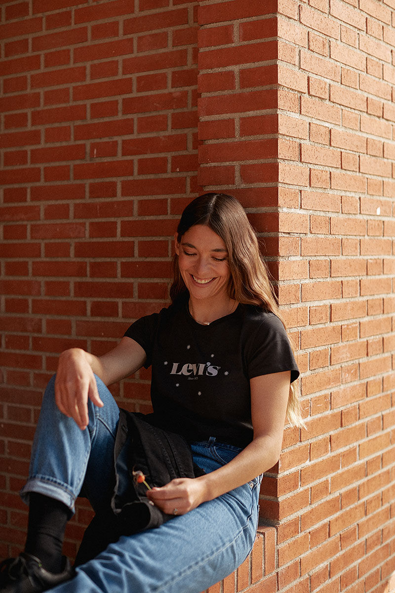 Garazi Sánchez x Levi's jeans sostenibles Loose Fit