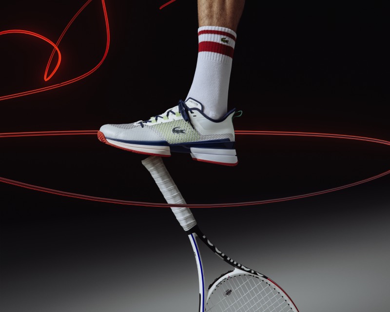 Las nuevas zapatillas de Lacoste: back in the tennis court