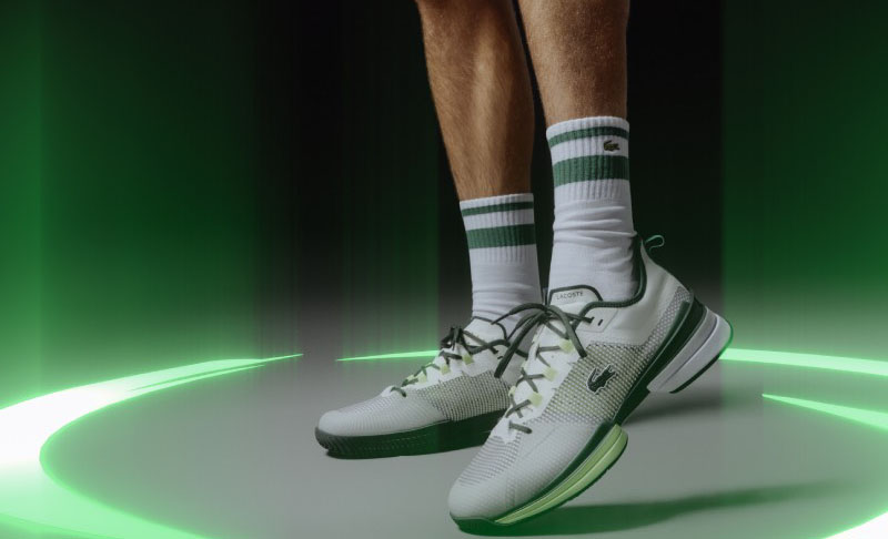 Las nuevas zapatillas de Lacoste: back in the tennis court