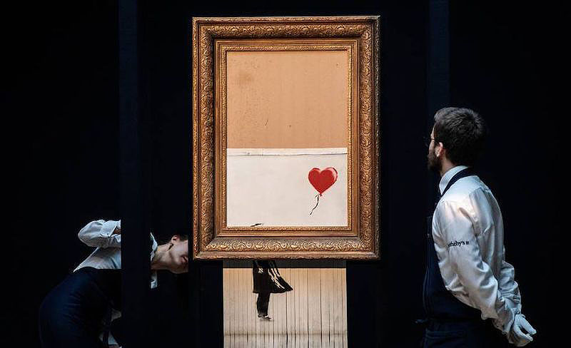 El oxímoron Banksy: megalomanía anónima y obras millonarias