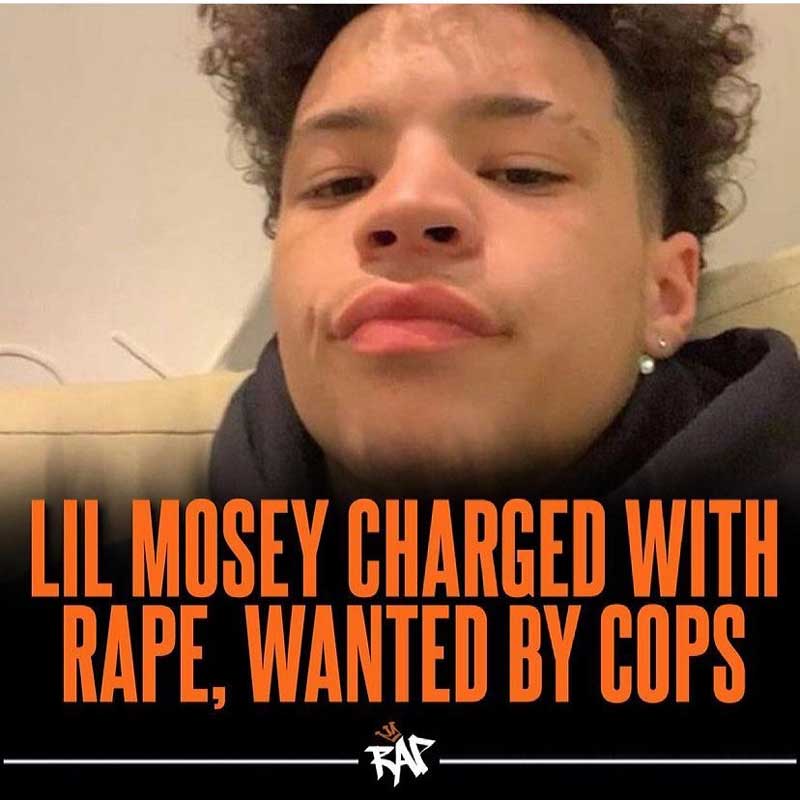 Lil Mosey en busca y captura por violación presunta