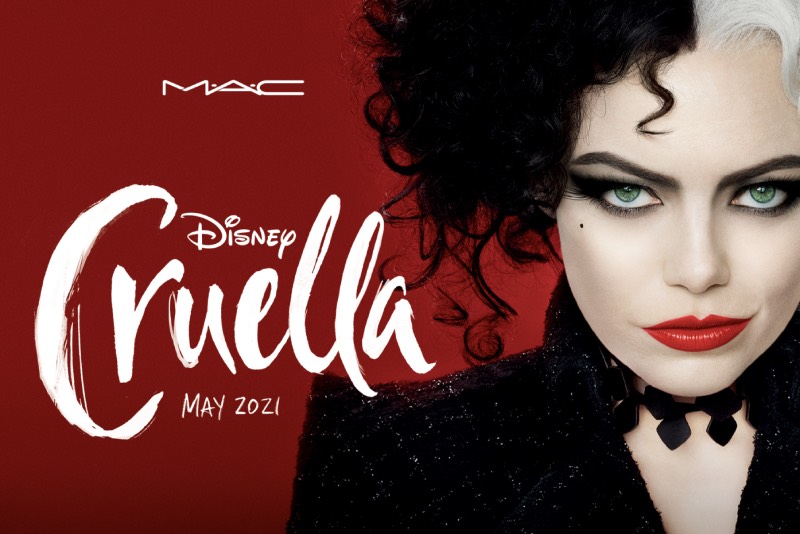 Mac x Disney: la colección de maquillaje de Cruella de Vil