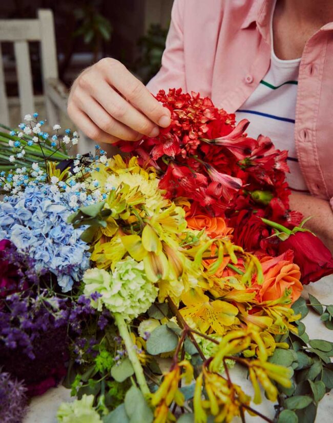 Alexander Campbell es el joven florista inglés que triunfa en España