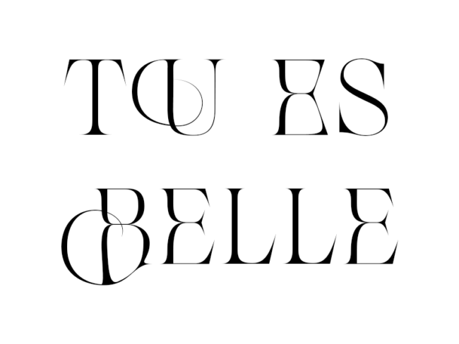 Tipografía gratuita Belle de Mai: una fuente muy romántica