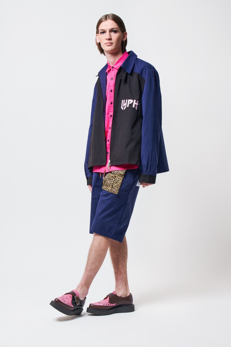LYPH SS22 Moda británica diseño joven rebelde streetwear London Fashion Week
