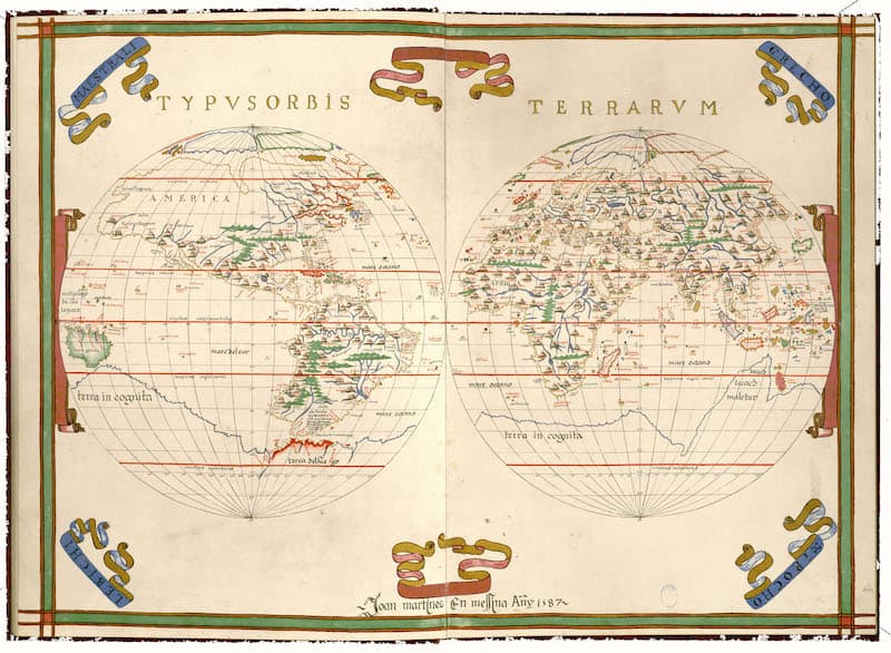 Slow world Slow World en la Fundación Giménez Lorente, mapa mundi del siglo XVI