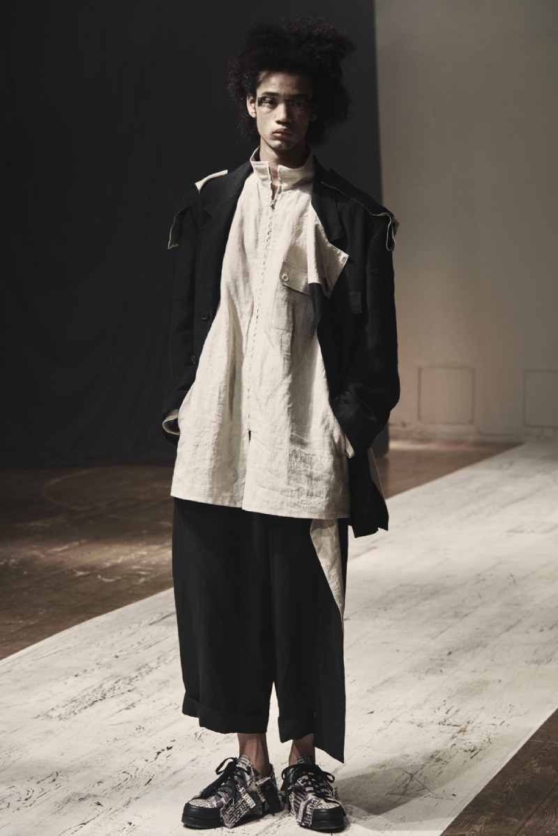 Yohji Yamamoto SS22 Menswear Nueva Colección