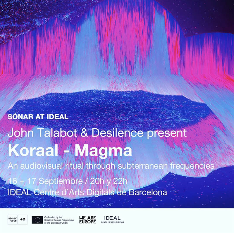 Sónar estrenará el espectáculo audiovisual Koraal - Magma