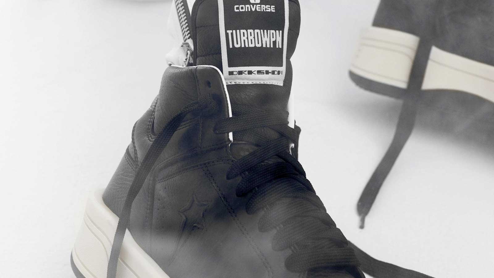 Las nuevas zapatillas Converse de Rick Owens: Turbowpn