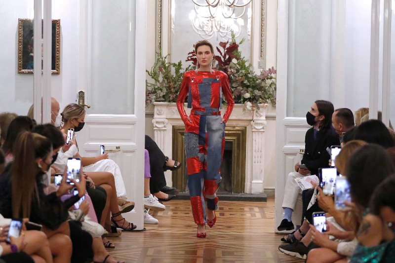 Paloma Suárez SS22 en la Semana de la Moda de Madrid