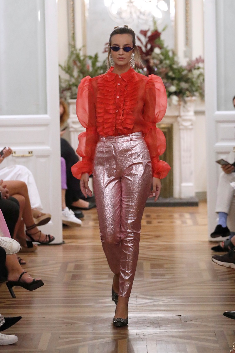 Paloma Suárez SS22 en la Semana de la Moda de Madrid