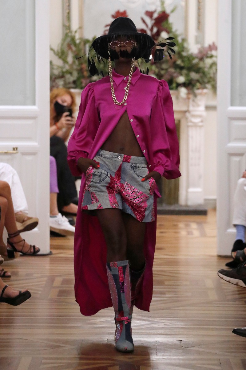 Paloma Suárez SS22 en la Semana de la Moda de Madrid