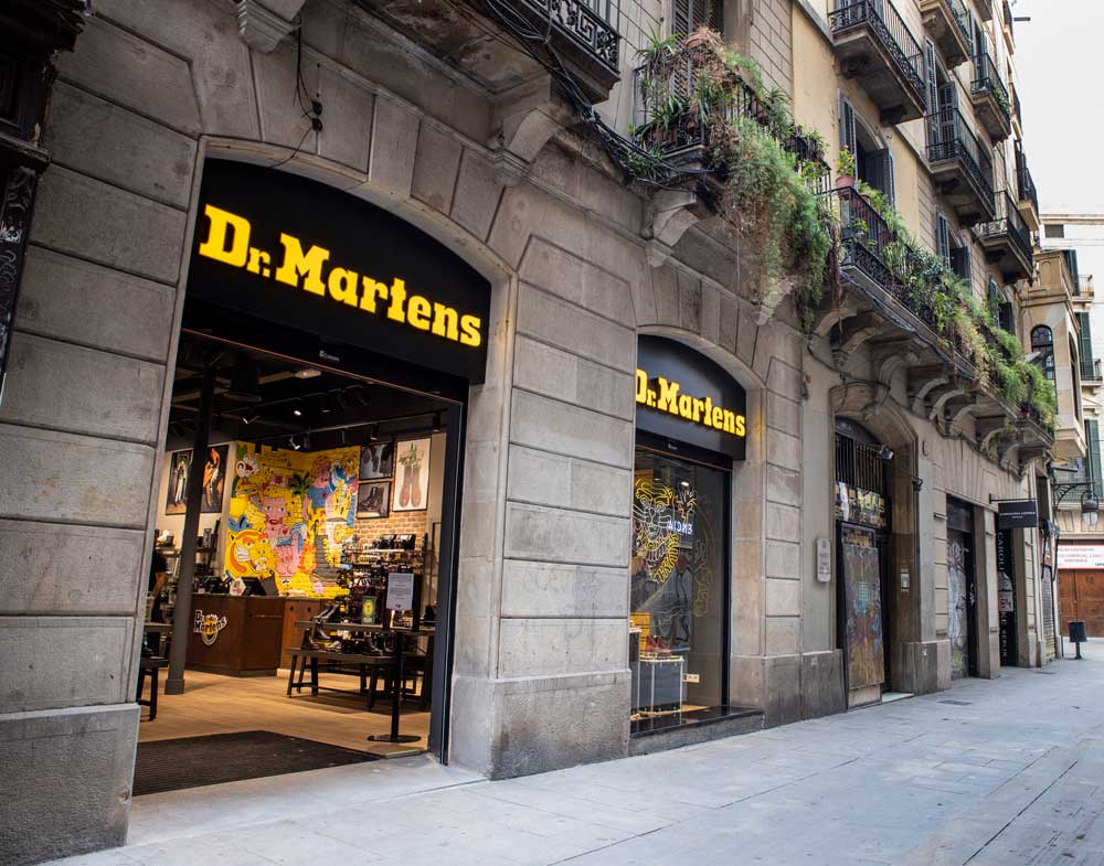 Dr Martens abre tienda en Barcelona