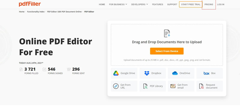 Mejores editores PDF online para profesionales y amateurs