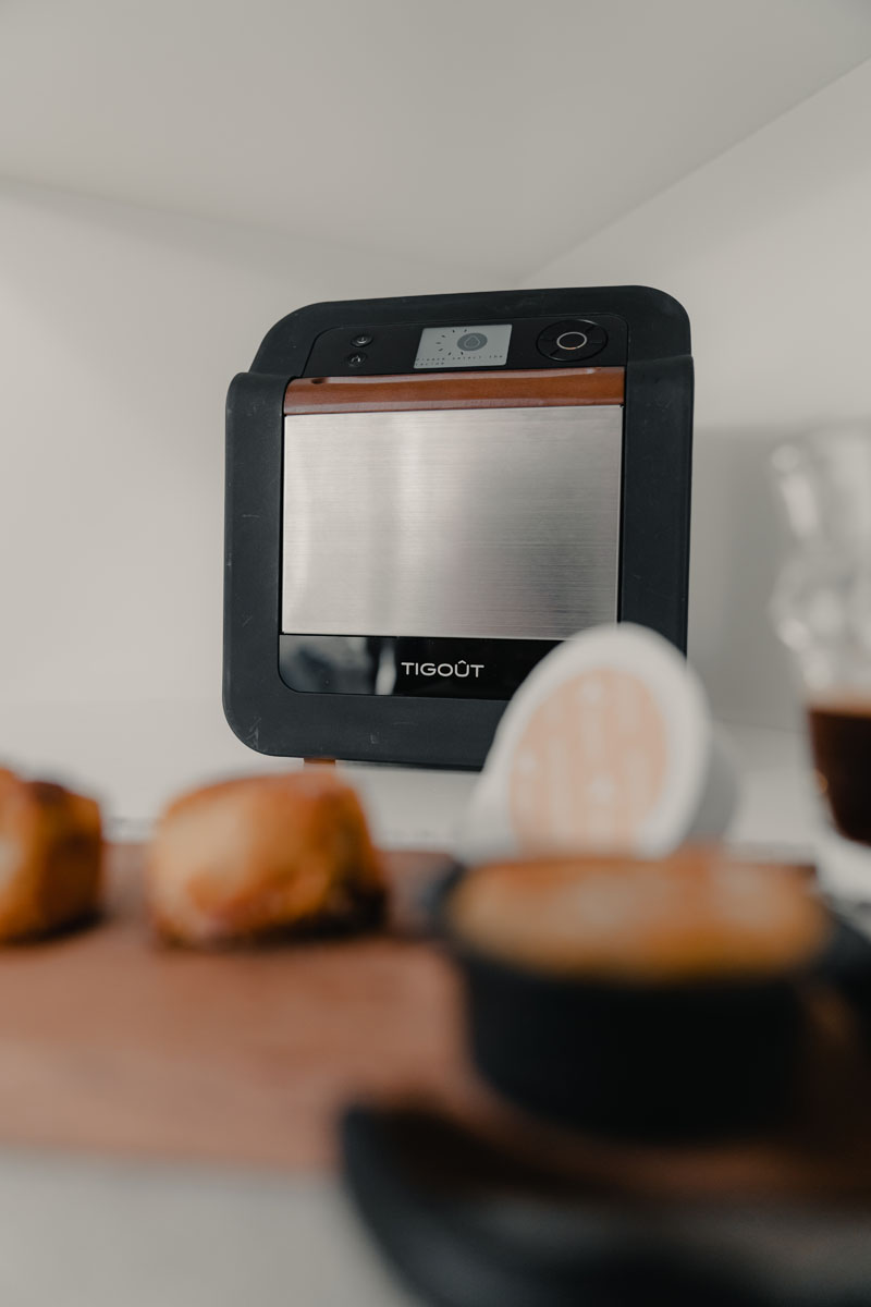 Tigoût: una innovadora máquina de pastelería instantánea