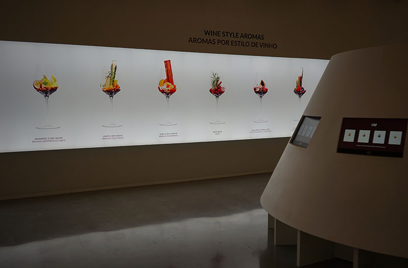 WOW Oporto: diseño expositivo dentro del museo del vino